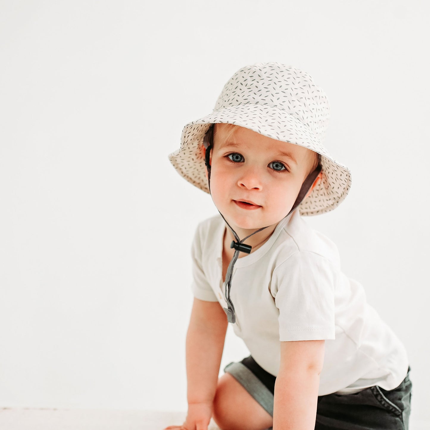 Chapeau Bucket - Imprimé Blé