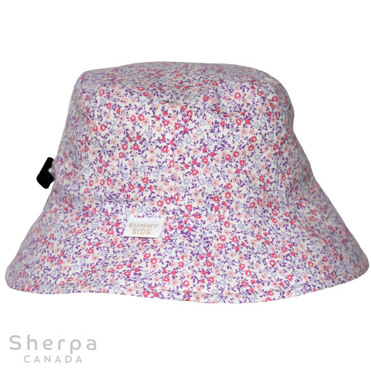 Chapeau Bucket - Mini Fleurs Lilas