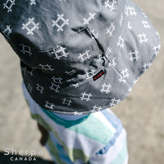 Bucket Hat - Aqua Pyramid