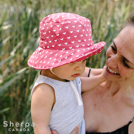 Chapeau Bucket - Gouttes 6-12 mois