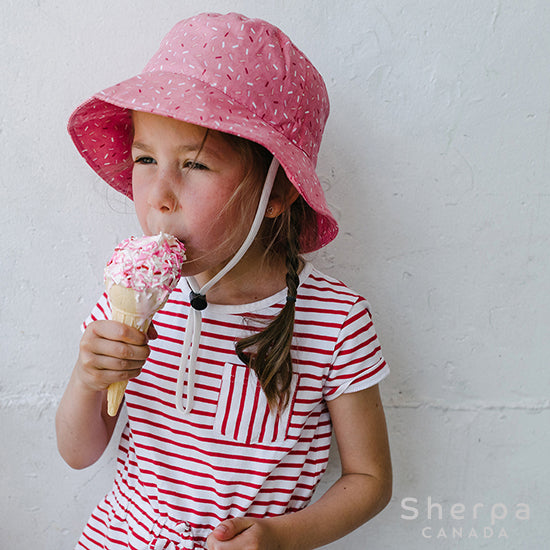 Chapeau Bucket - Bonbons Roses