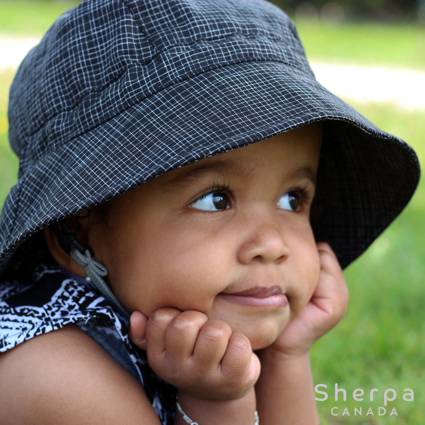 Chapeau Sport Coton - Losange Blanc