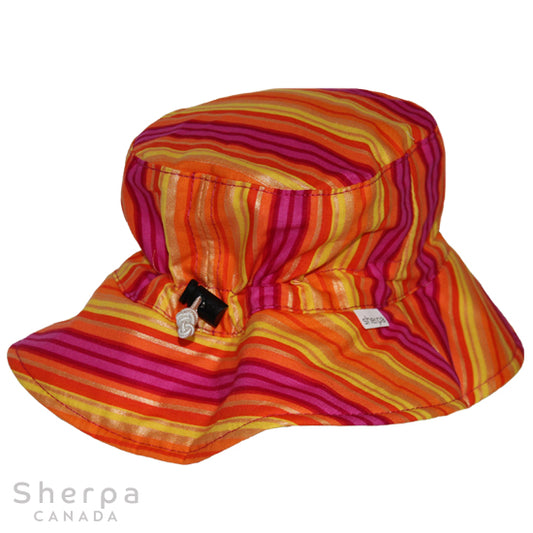 Chapeau Bucket - Rayures Flash