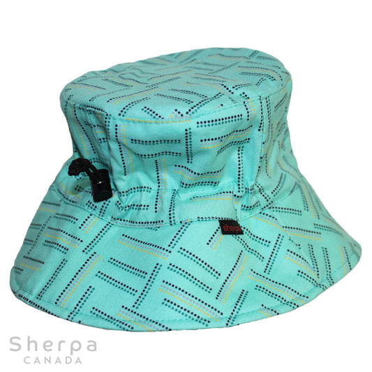 Chapeau Bucket - Aqua 6-12 mois