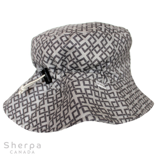 Chapeau Bucket - Chaîne Gris