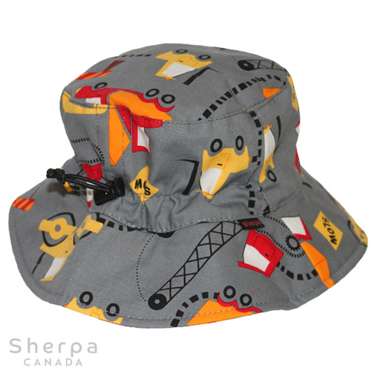 Chapeau Bucket - Camion Gris 0-3 mois