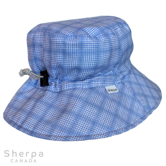 Chapeau Bucket - Carreaux Bleu 6-12