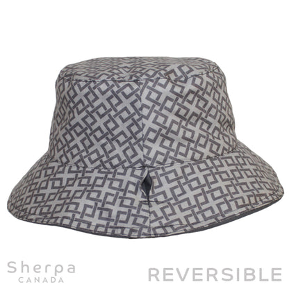 Reversible Hat - Grey-Chain