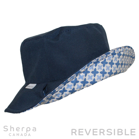 Chapeau Réversible - Marine-Croix Bleues