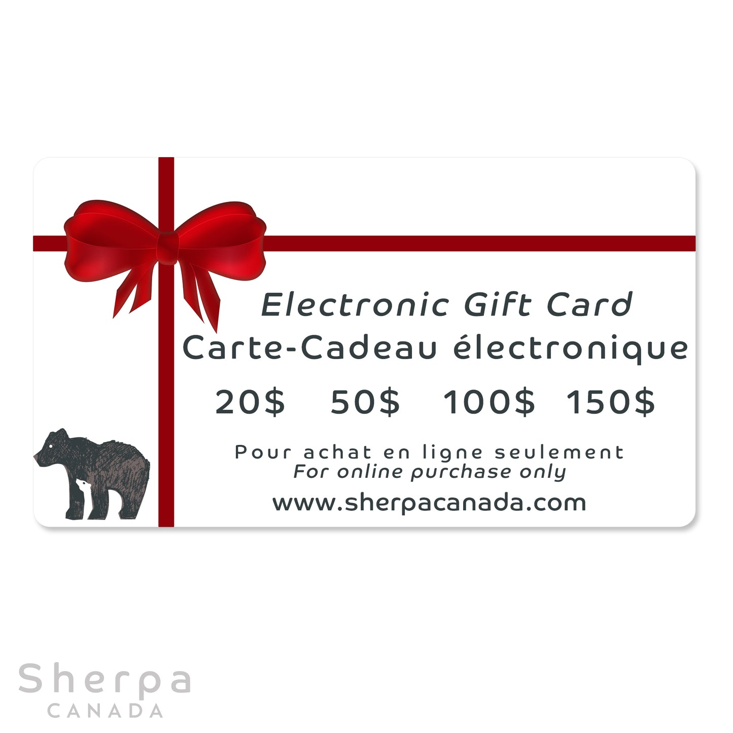 Carte-Cadeau Électronique