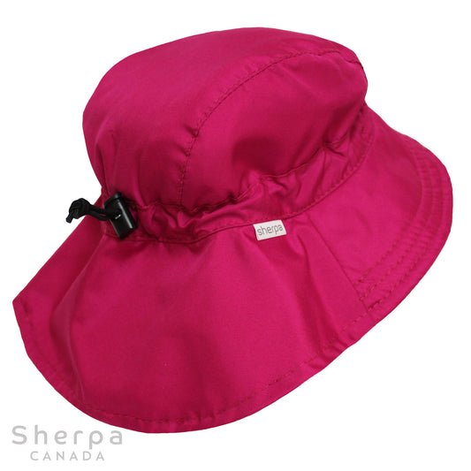 Nylon Sport Hat - Fuchsia