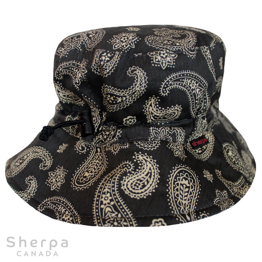 Chapeau Bucket - Paisley Gris