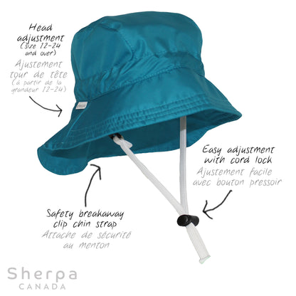Nylon Sport Hat - Turquoise