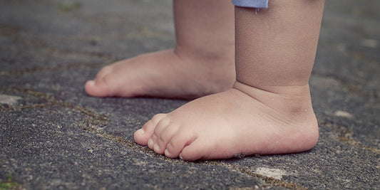 Le développement des pieds