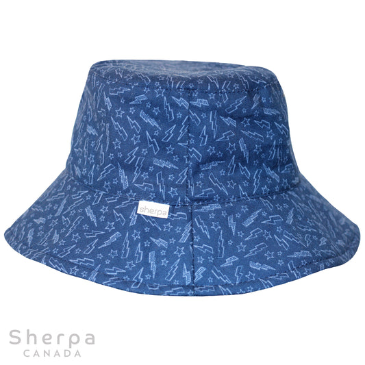 Chapeau Bucket - Éclair Bleu - W