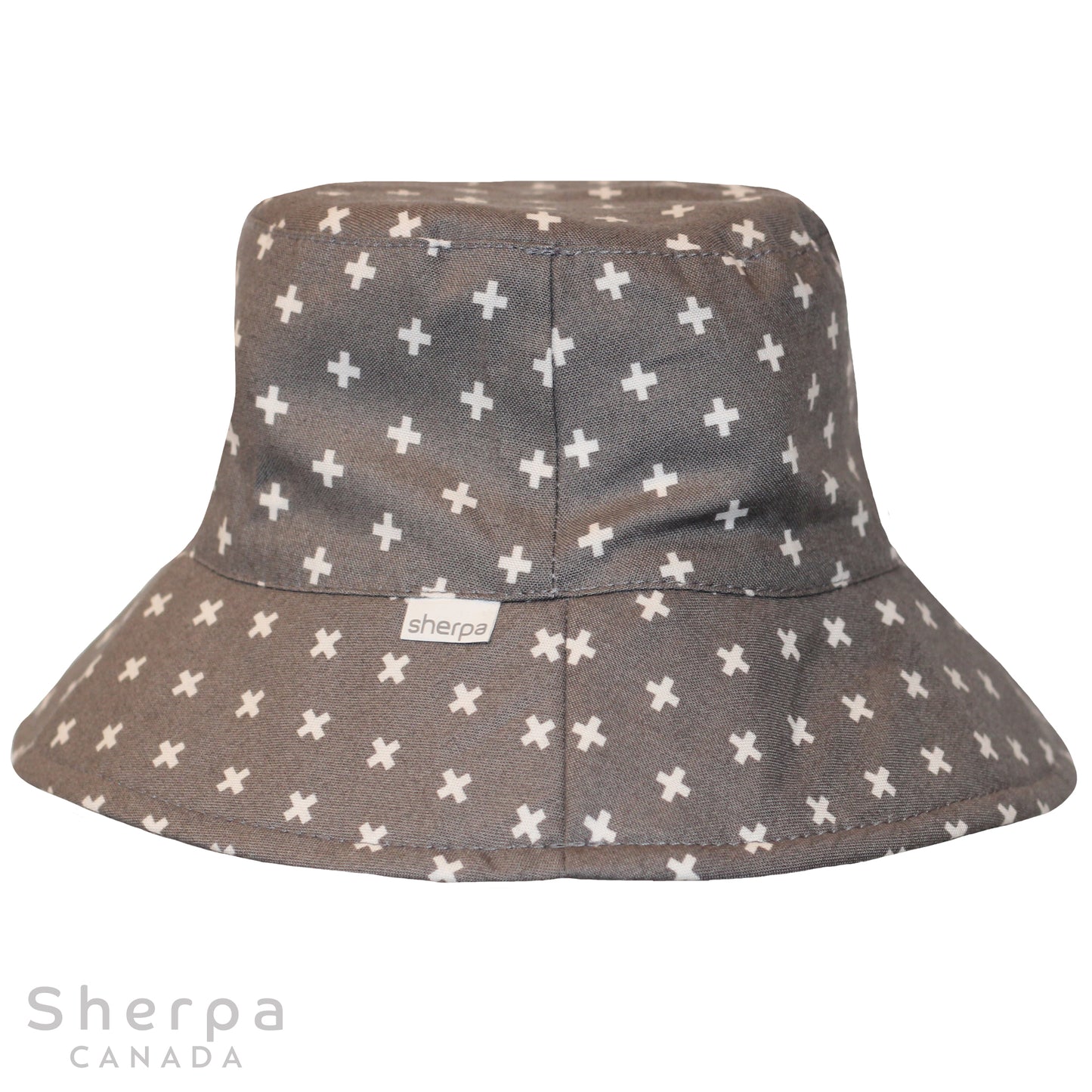 Bucket Hat - Grey Cross