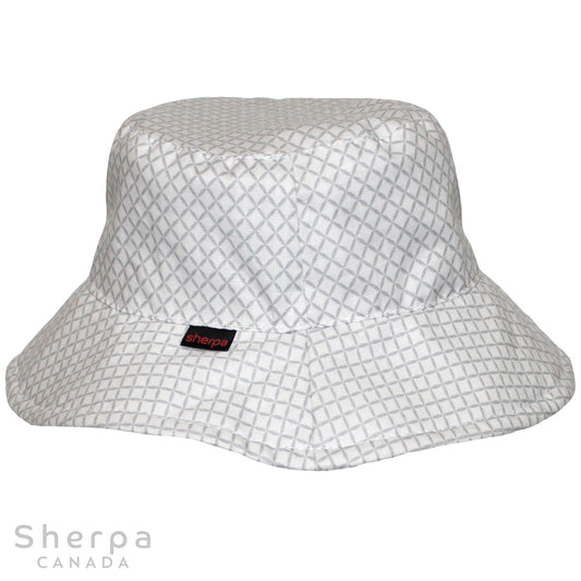 Bucket Hat - White Diamond