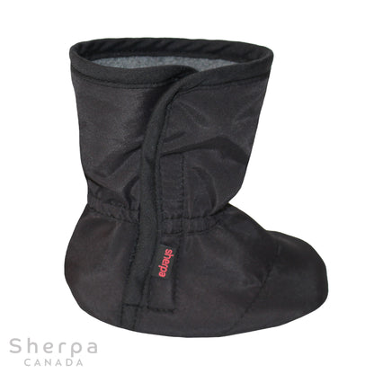 moki bottine mi-saison bébé baby booties noir