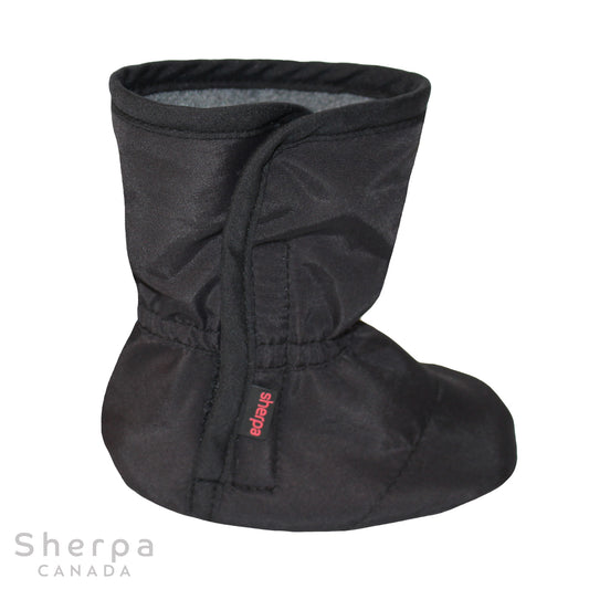 moki bottine mi-saison bébé baby booties noir