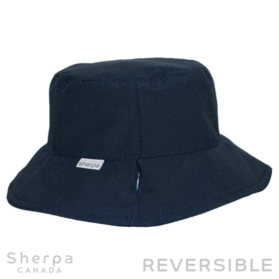 Reversible Hat - Navy-Blue Cross