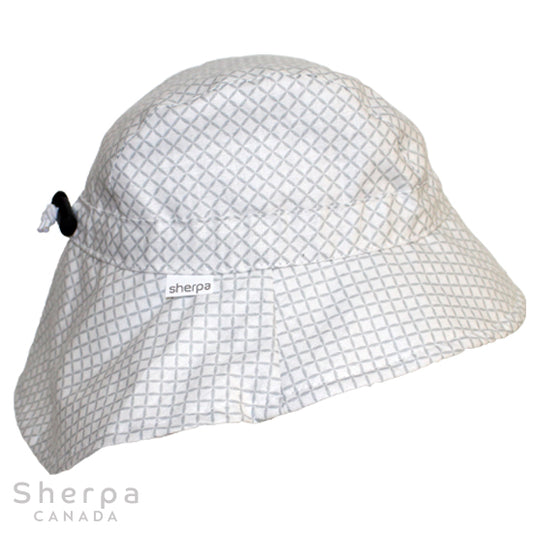 Cotton Sport Hat - White Diamond