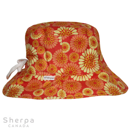 Bucket Hat - Coral Sun