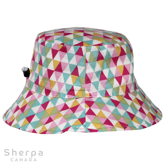 Bucket Hat - Crazy Triangles - W
