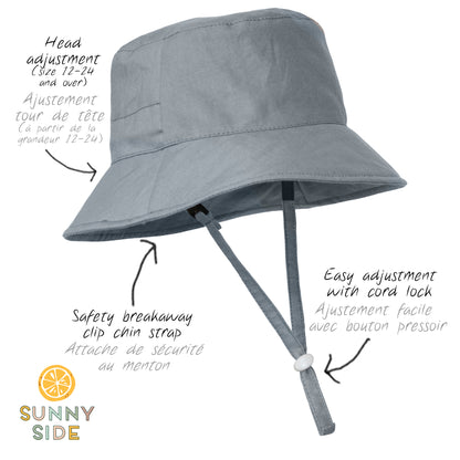 Bucket Hat - Iron Grey