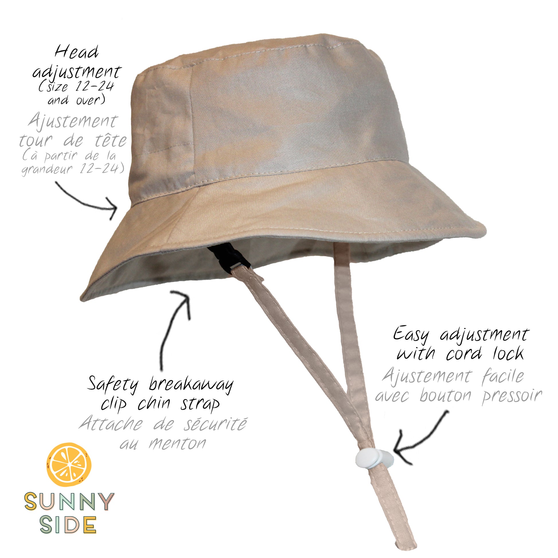 Bucket Hat : made to brighten-up your world!